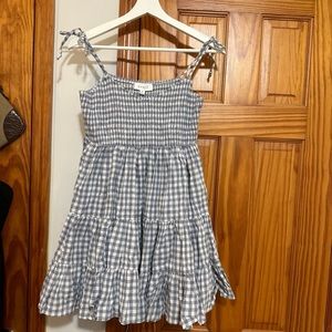 NWOT Mable Plaid mini dress